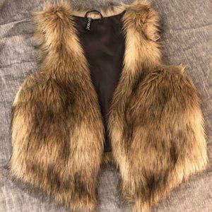 Faux Fur Vest